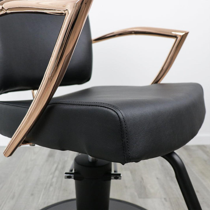 Keller International Manhattan Rose Gold Salon Chair