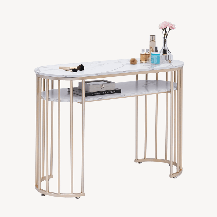 Brooks Salon Furnishing Maria Manicure Table DSP-BBP-NTBL-6153-2400W