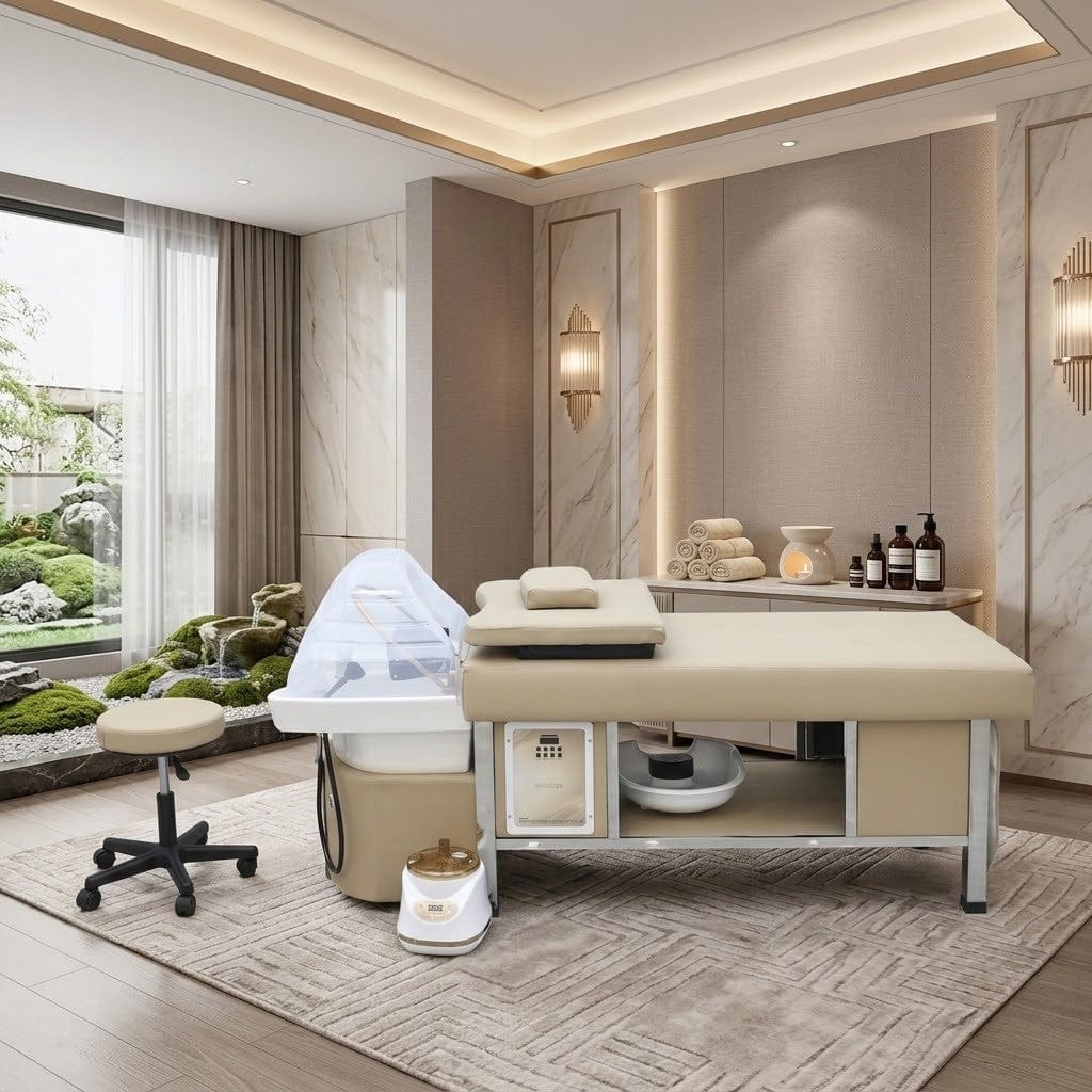 Dermalogic METRO Head Spa W/ Rolling Stool