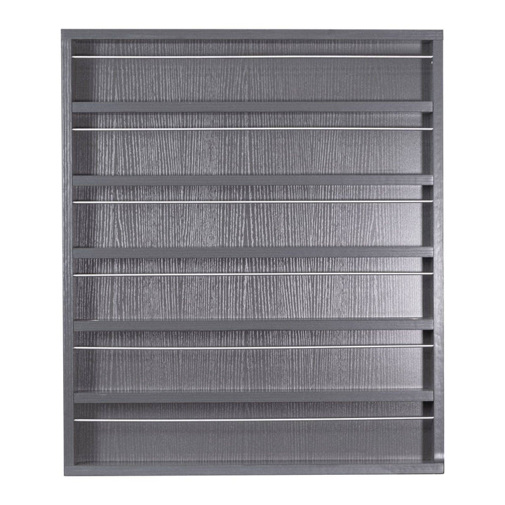 Mayakoba Alera Nail Polish Wood Rack, Holds up to 90 Nail Polish Bottles NLI-NPORK-8241-WHT