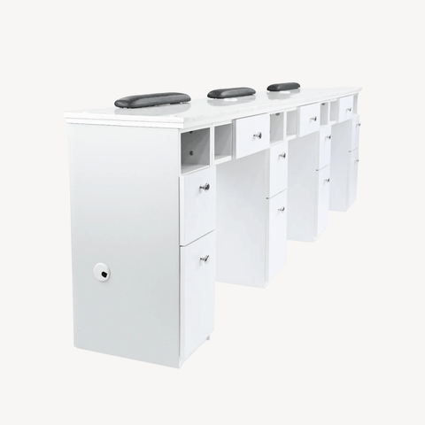 NOVA I Triple Manicure Table