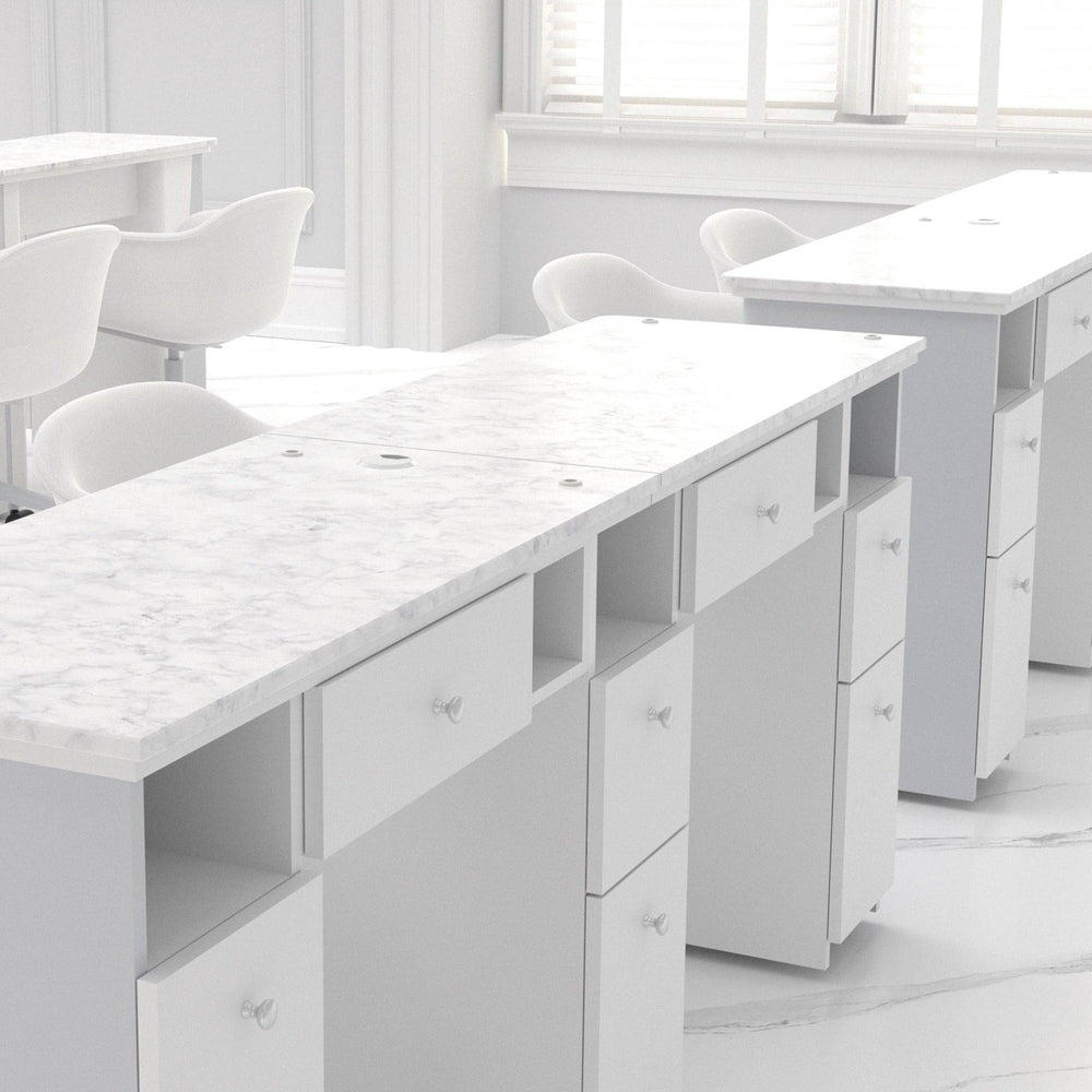 NOVA I  Multi-Section Manicure Table