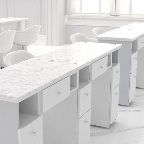 NOVA I  Multi-Section Manicure Table