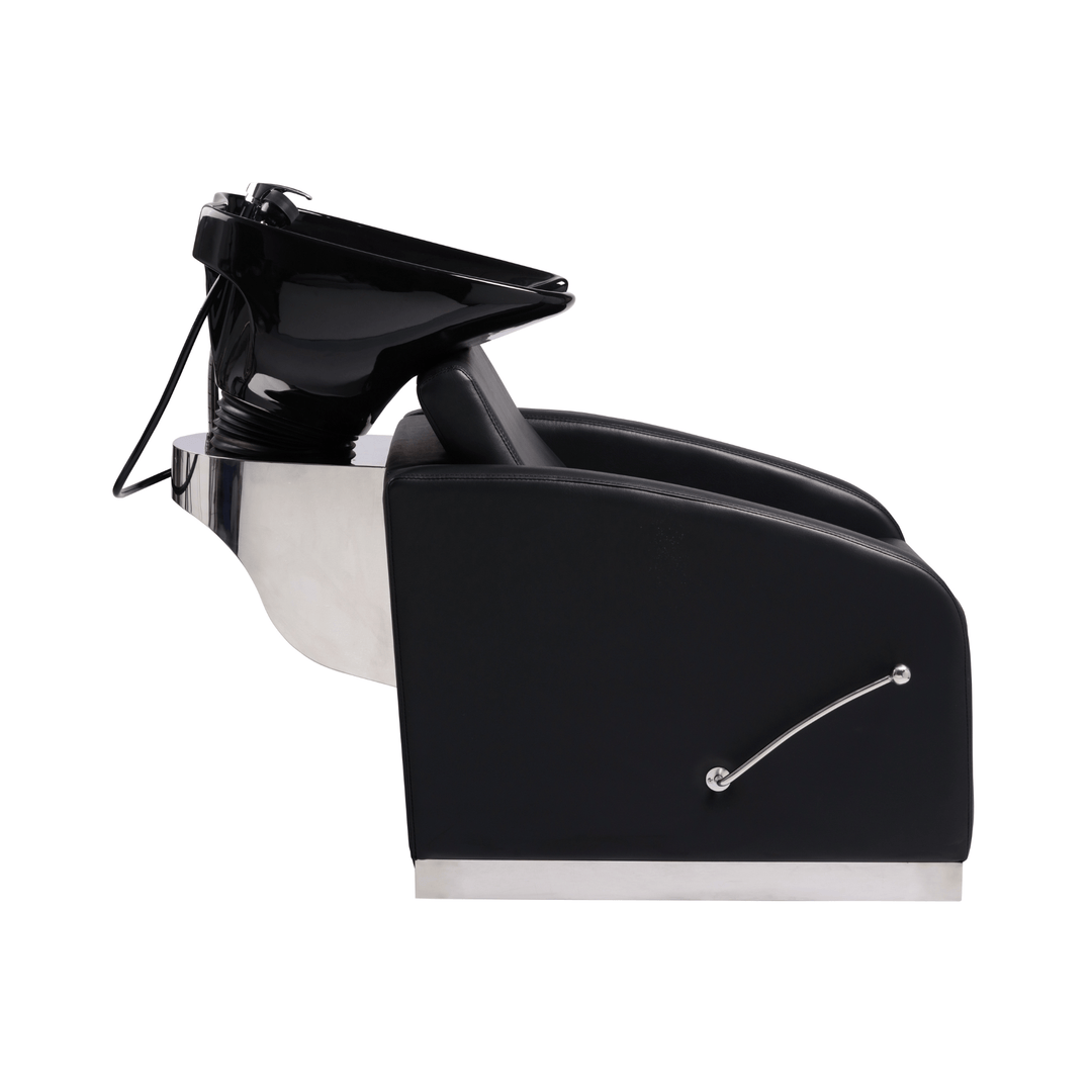 Minewill OUTMASTER Classic Shampoo Chair FF-MWL-BWSH-C007-BLKBLK-KIT