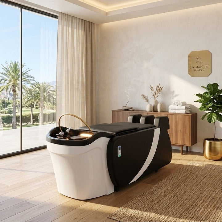 Dermalogic ORION Head Spa Bed XF401 DPI-HSPA-401-BLK-KIT