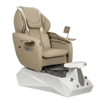 Osaki Spa SERENITY Shiatsulogic OSAKI Comet Pedicure Chair Osaki Beige / White and Black Serenity AYC-SPA-SERENITY-OSK-TCHR-COMET-BGE-KIT-852WHTBLK
