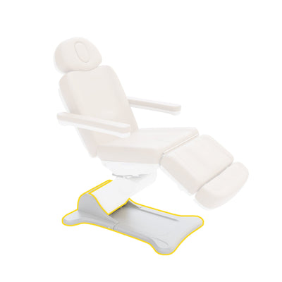 Spa Numa 2246B treatment chair - Base (Full Plastic Set) FF-FCCHR-2246B-BASE-FULL