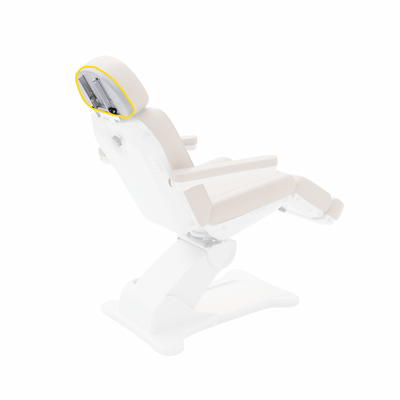 Spa Numa 2246B treatment chair -Headrest (Plastic) FF-SOB-PART-2246B-HDRST-PLSTC
