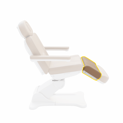 Spa Numa 2246B treatment chair - Leg Rest (Complete, Main)