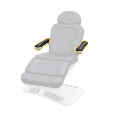 Spa Numa 2246EB treatment chair - Armrest (Complete)