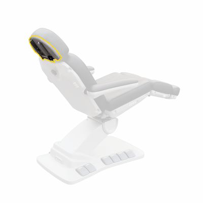 Spa Numa 2246EB treatment chair -Headrest (Plastic) FF-SOB-PART-2246EB-HDRST-PLSTC