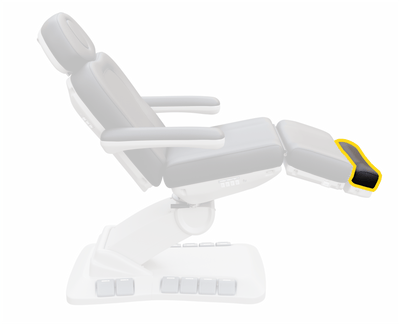 Spa Numa 2246EB treatment chair -Leg Rest (Cushion, Extension)