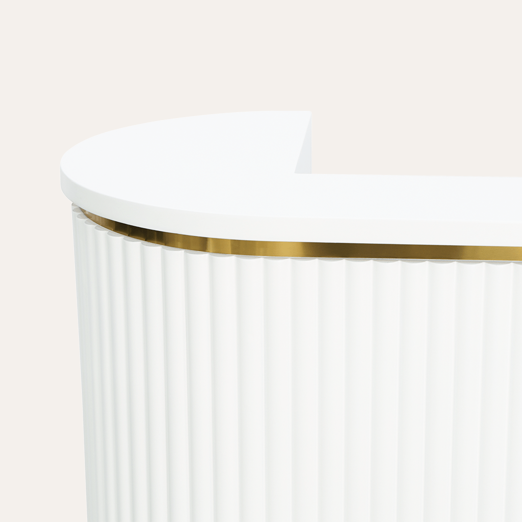 Keller International Petite René Tambour Reception Desk