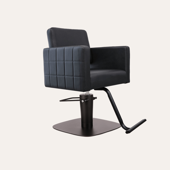 Keller International Poly Salon Chair Black / Square Black +$19 / Black +$19 DSP-KEL-APCHR-K1149-T-BLACK
