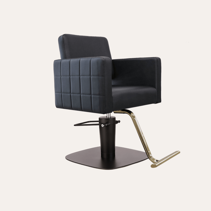Keller International Poly Salon Chair Black / Square Black +$19 / Gold +$29 DSP-KEL-APCHR-K1149-T-BLACK