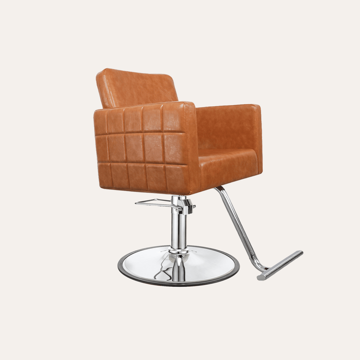 Keller International Poly Salon Chair Camel / G2 / Chrome DSP-KEL-APCHR-K1149-T-CAMEL-0