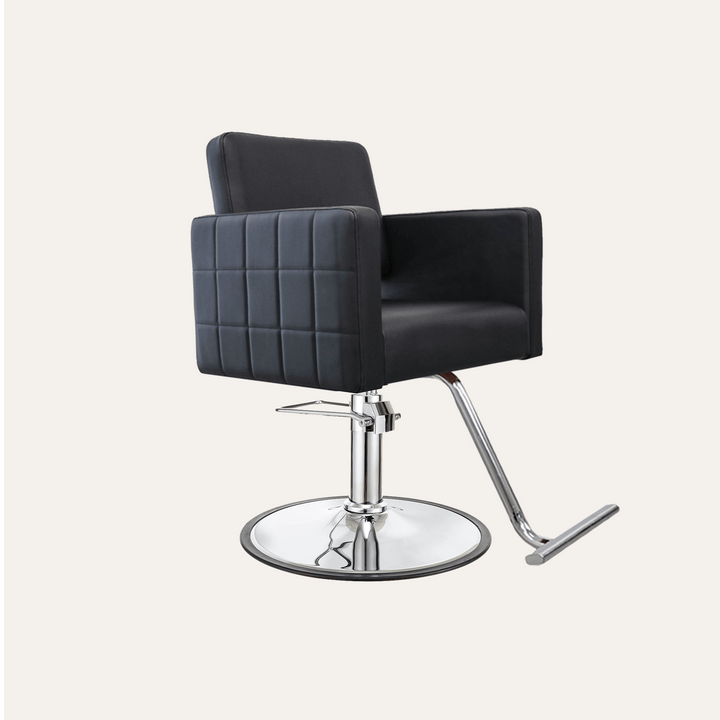 Keller International Poly Salon Chair Black / G2 / Chrome DSP-KEL-APCHR-K1149-T-BLACK-0