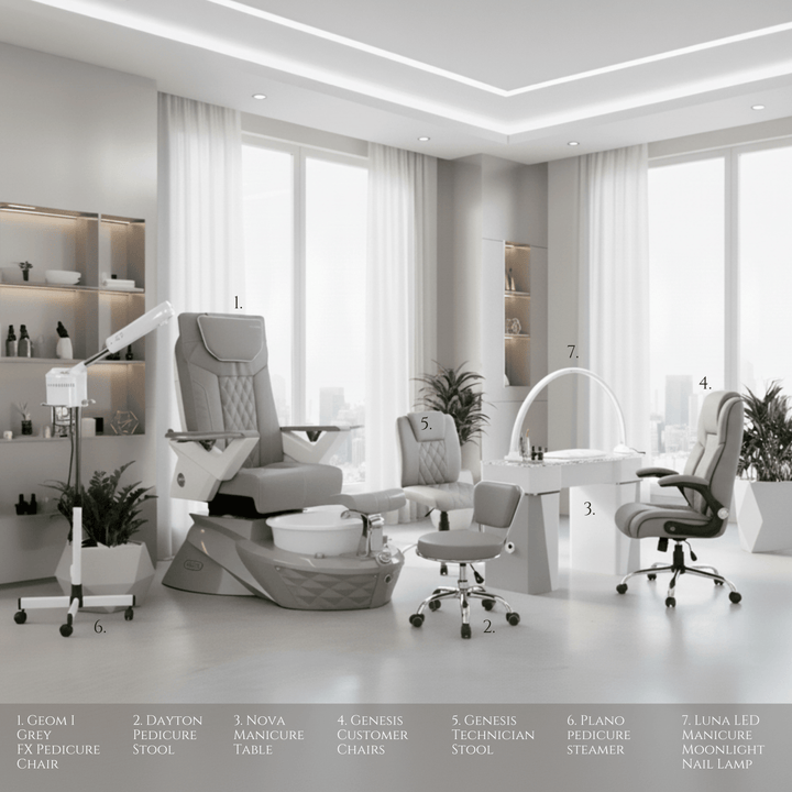 Mayakoba GEOM I - 7 set Package - Grey