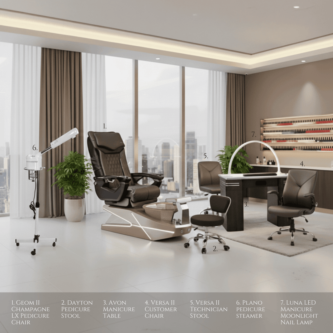 Mayakoba GEOM II 7 Set Package - Champagne