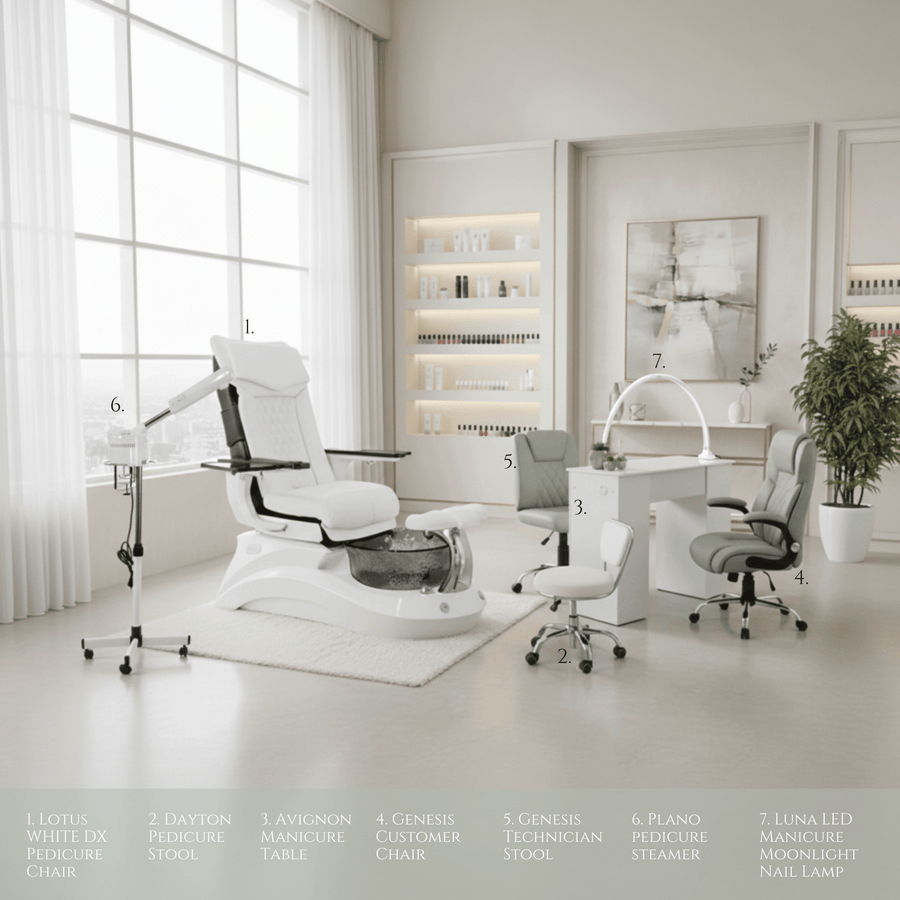 Mayakoba LOTUS II 7 Set Package - White