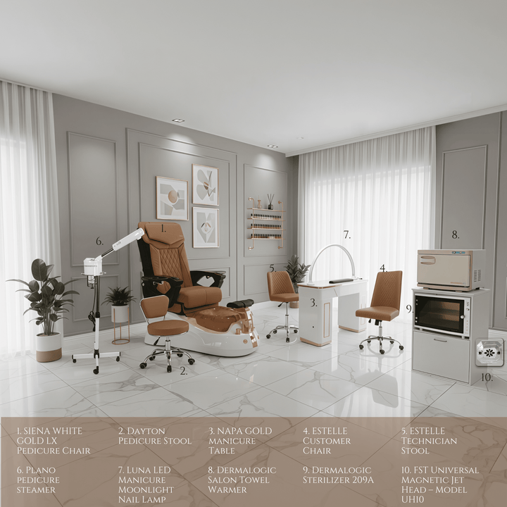 Mayakoba SIENA 10 Set Package - Cappuccino