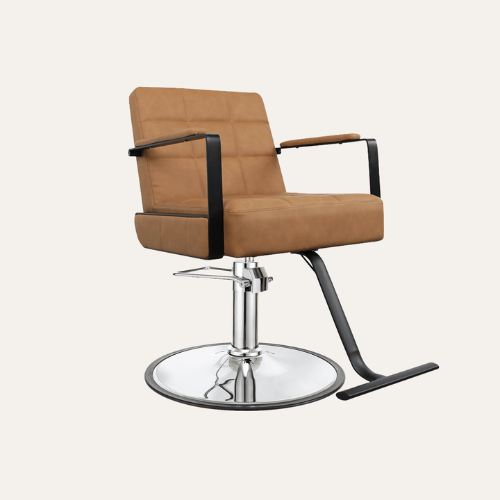 Keller International Savannah Salon Chair Soft Camel / G2 DSP-KEL-APCHR-K1178-T-SoftCamel
