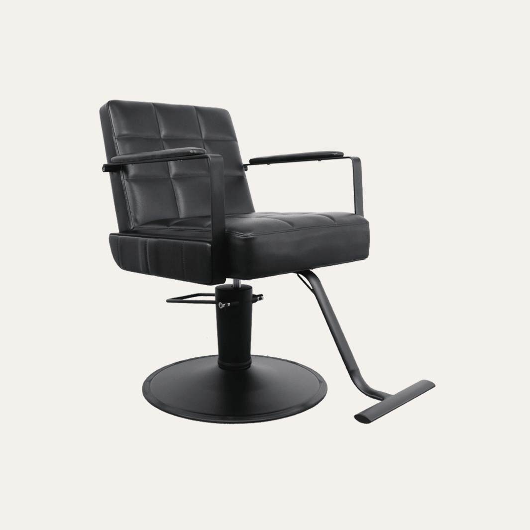 Keller International Savannah Salon Chair Black / Black DSP-KEL-APCHR-K1178-T-BLACK
