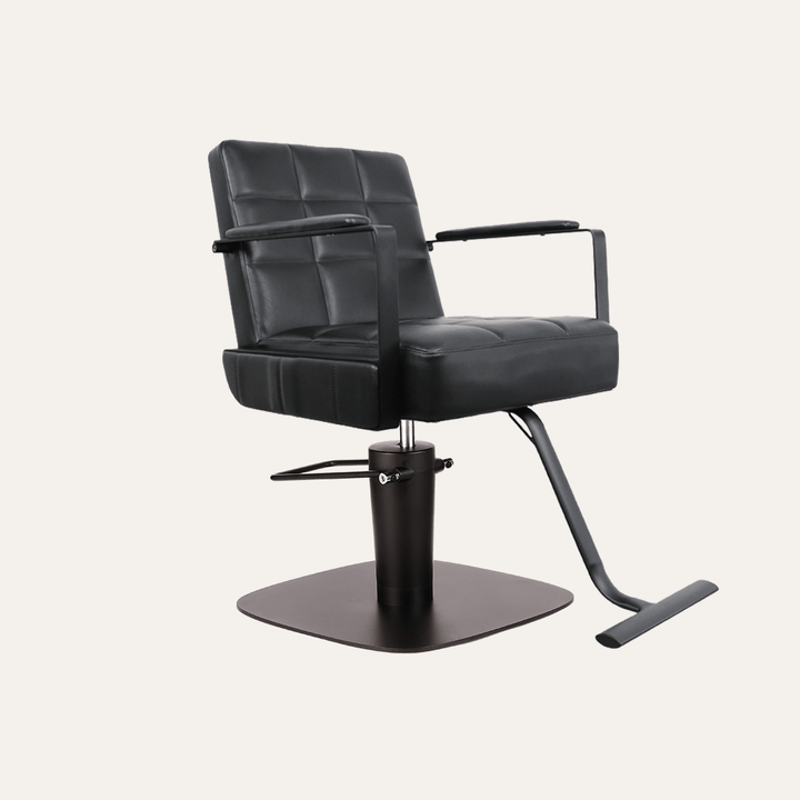 Keller International Savannah Salon Chair Black / Square Black+$19 DSP-KEL-APCHR-K1178-T-BLACK