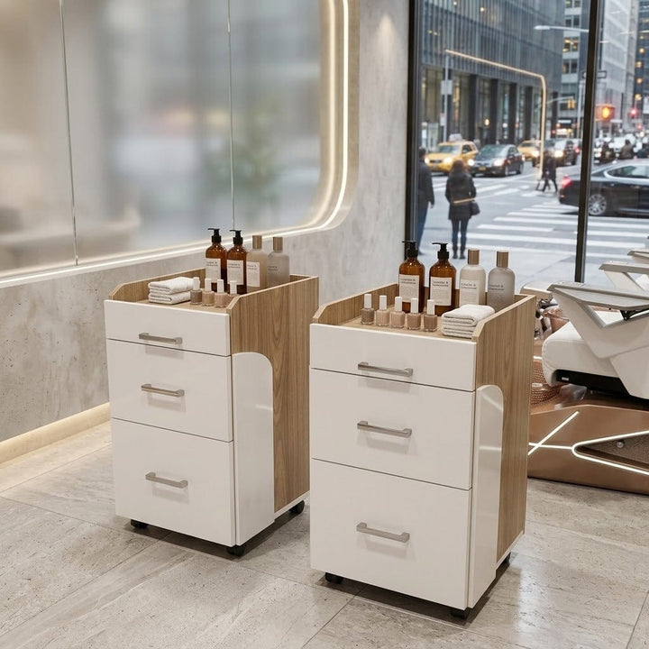 Mayakoba SENECA Pedicure Trolley Cart