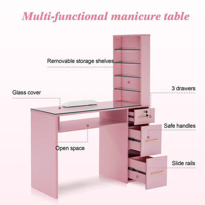 Mayakoba Brooks Manicure Table 2673