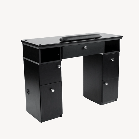 Sonoma II Manicure Table in Modern Black