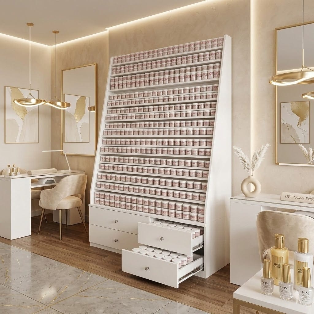 Mayakoba SONOMA Double Powder Organizer Cabinet JAT-NPWRK-3533-KIT