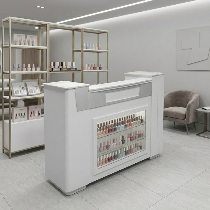 Mayakoba SONOMA Reception Desk With Glass Display