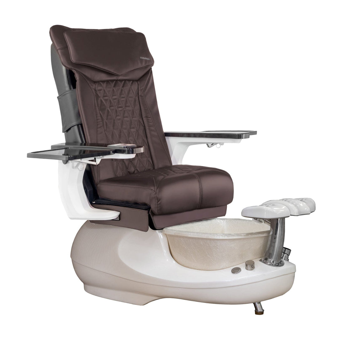 Mayakoba GSPA-F DX Pedicure Chair DX-Coffee / White SPA-TFM-GSPA-F-53BLK