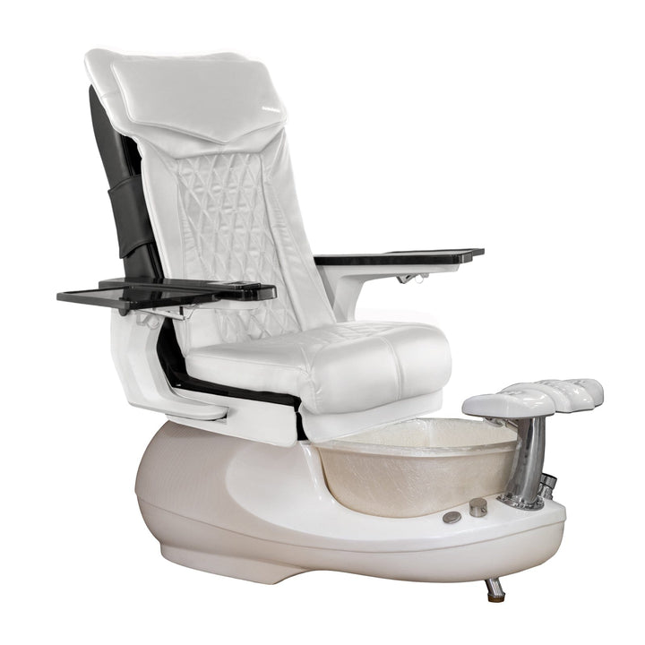 Mayakoba GSPA-F DX Pedicure Chair DX-White / White SPA-TFM-GSPA-F-53CPO