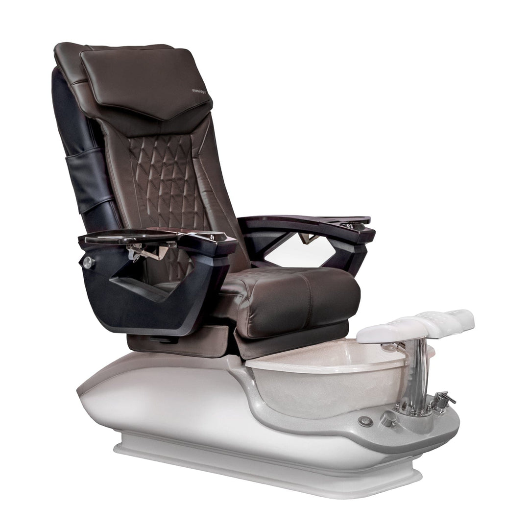 Mayakoba iGLOW LX Pedicure Chair Coffee LX / White SPA-TFM-iGLOW-WHTWHT-18VCFE