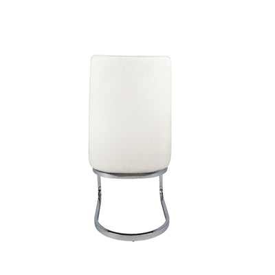 Mayakoba ESTELLE Salon Customer Chair / Waiting Chair White TJS-CUCHR-11808-WH