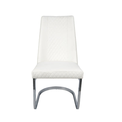 Mayakoba ESTELLE Salon Customer Chair / Waiting Chair White TJS-CUCHR-11808-WH