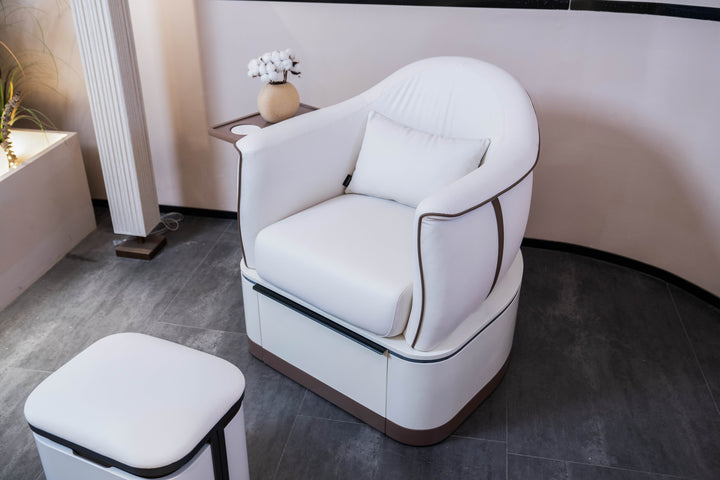 Yoocell YOOCELL Non-Plumbing Pedicure Chair TR1001 FF-YCL-NPSPA-TR1001-WHBR