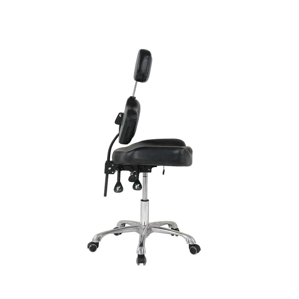 TatArtist Tattoo Artist Chair with Separable Backrest TA9977 FF-DPI-MSTRCHR-9977-BLK