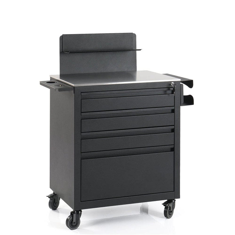 TatArtist Stainless Steel Black Tattoo Workstation TA4703 FF-DPI-TTCBN-4703-BLK