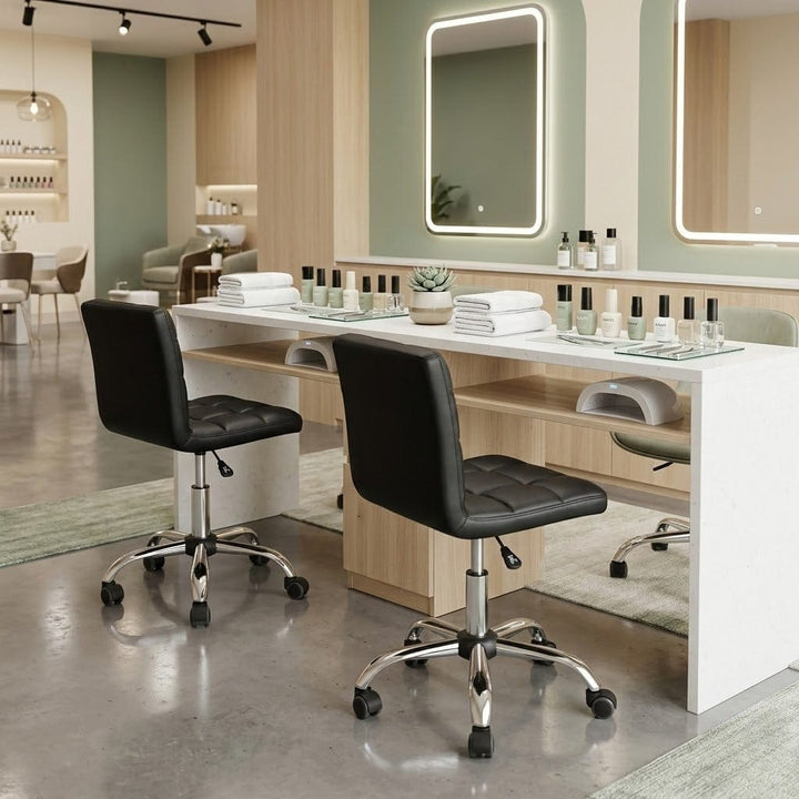 Mayakoba TOTO Salon Manicure Technician Stool