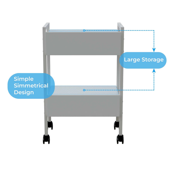 Spa Numa DANTE DELUXE Beauty Trolley Cart with Locking Drawers (1019) FF-SOB-TRLY-1019