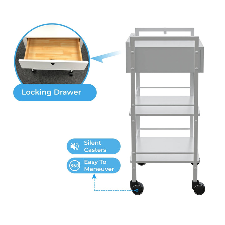 Spa Numa DANTE Beauty Trolley (1019A) FF-SOB-TRLY-1019A