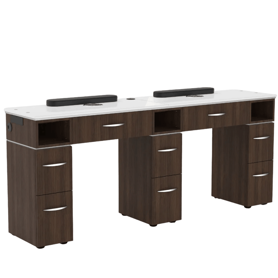 Lexor MODEN VM313-DB Vented Double Manicure Table