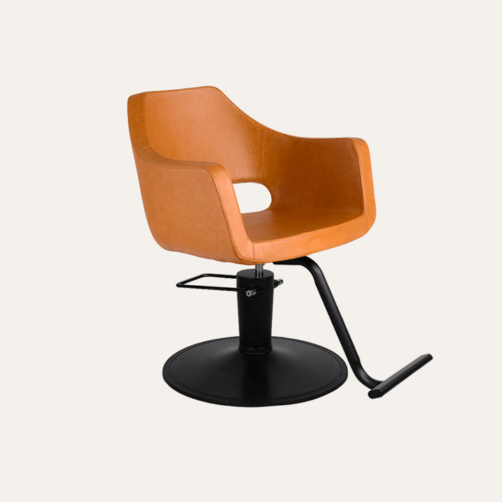 Keller International Vera Salon Chair Camel / Black / Black +$19 DSP-KEL-APCHR-K1125-T-CAMEL
