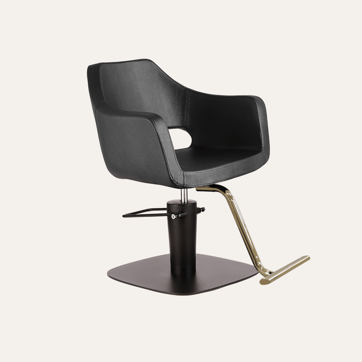 Keller International Vera Salon Chair Black / Square Black+$19 / Gold +$29 DSP-KEL-APCHR-K1125-T-BLACK