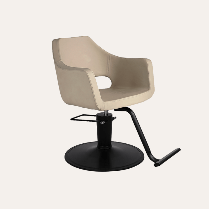 Keller International Vera Salon Chair Cashmere / Black / Black +$19 DSP-KEL-APCHR-K1125-T-CASHMERE