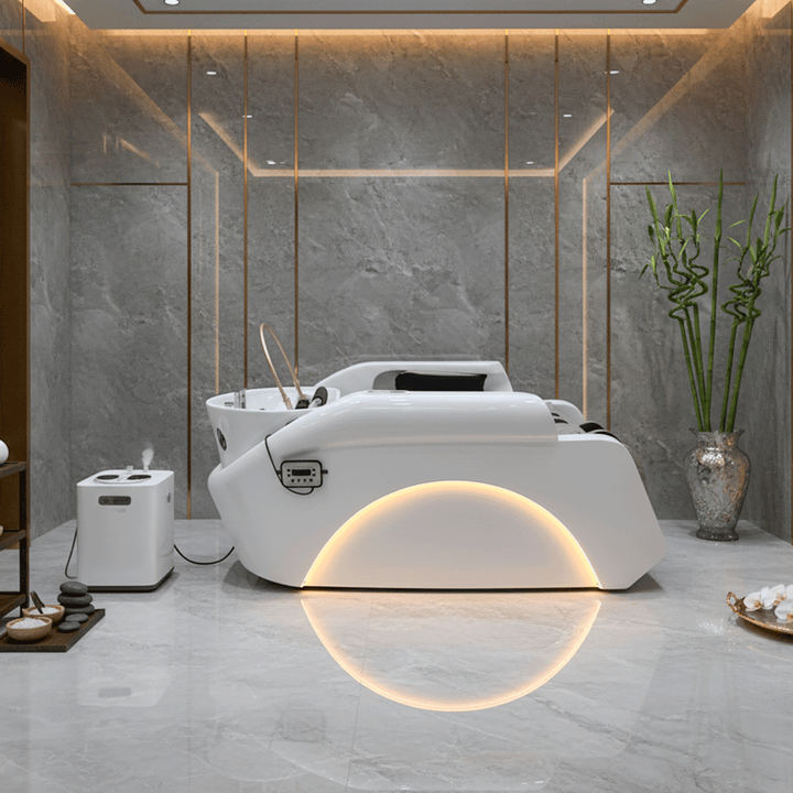 Dermalogic INFINITY Premium Head Spa & Steam Therapy Treatment Shampoo Bed XSH-HSPA-001-BGE