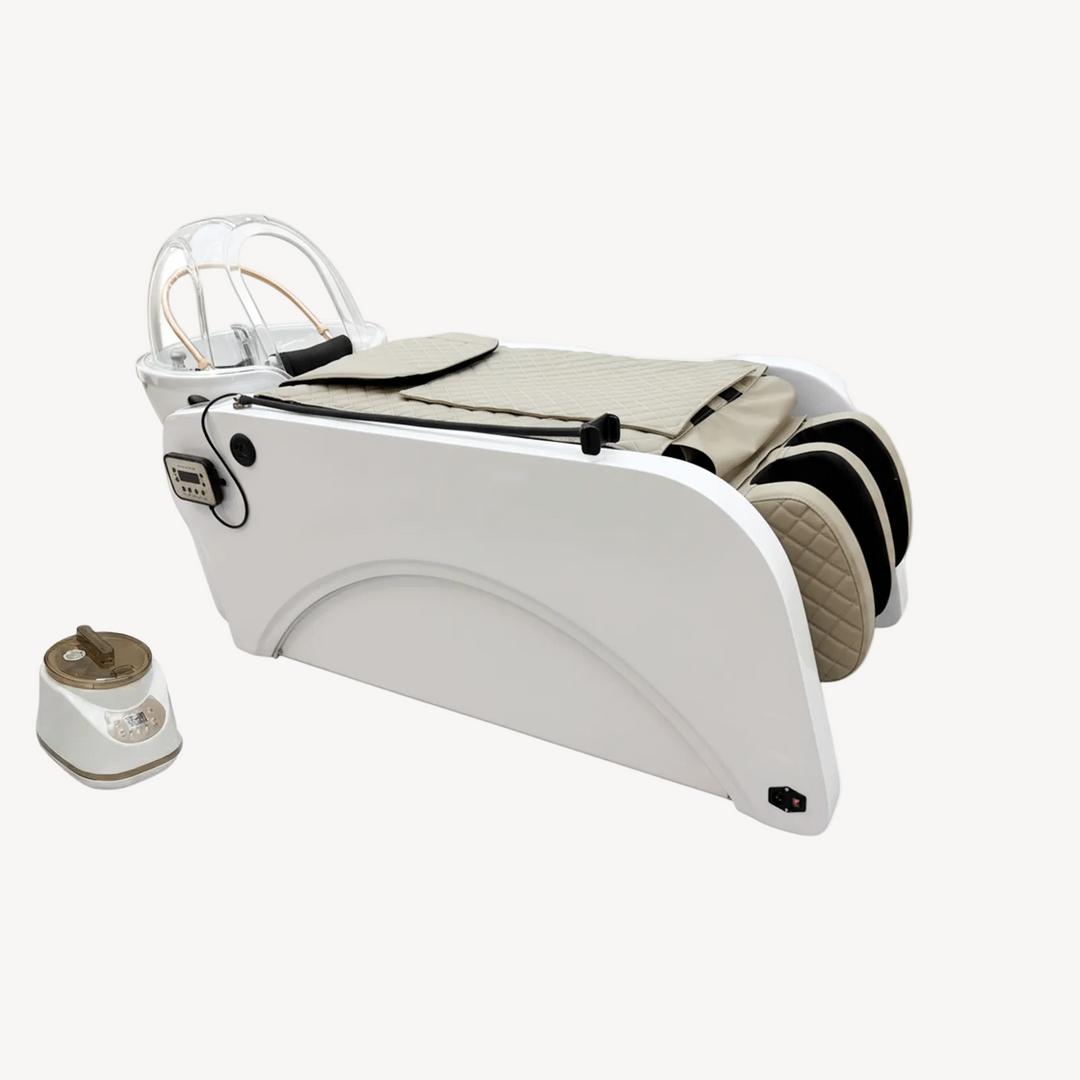 Dermalogic SHIN Premium Head Spa & Steam Therapy Treatment Shampoo Bed XSH-HSPA-058-BGE